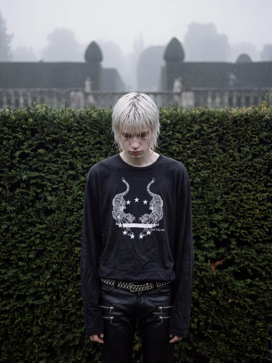 SPIRIT BODY SOUL LONGSLEEVE BLACK