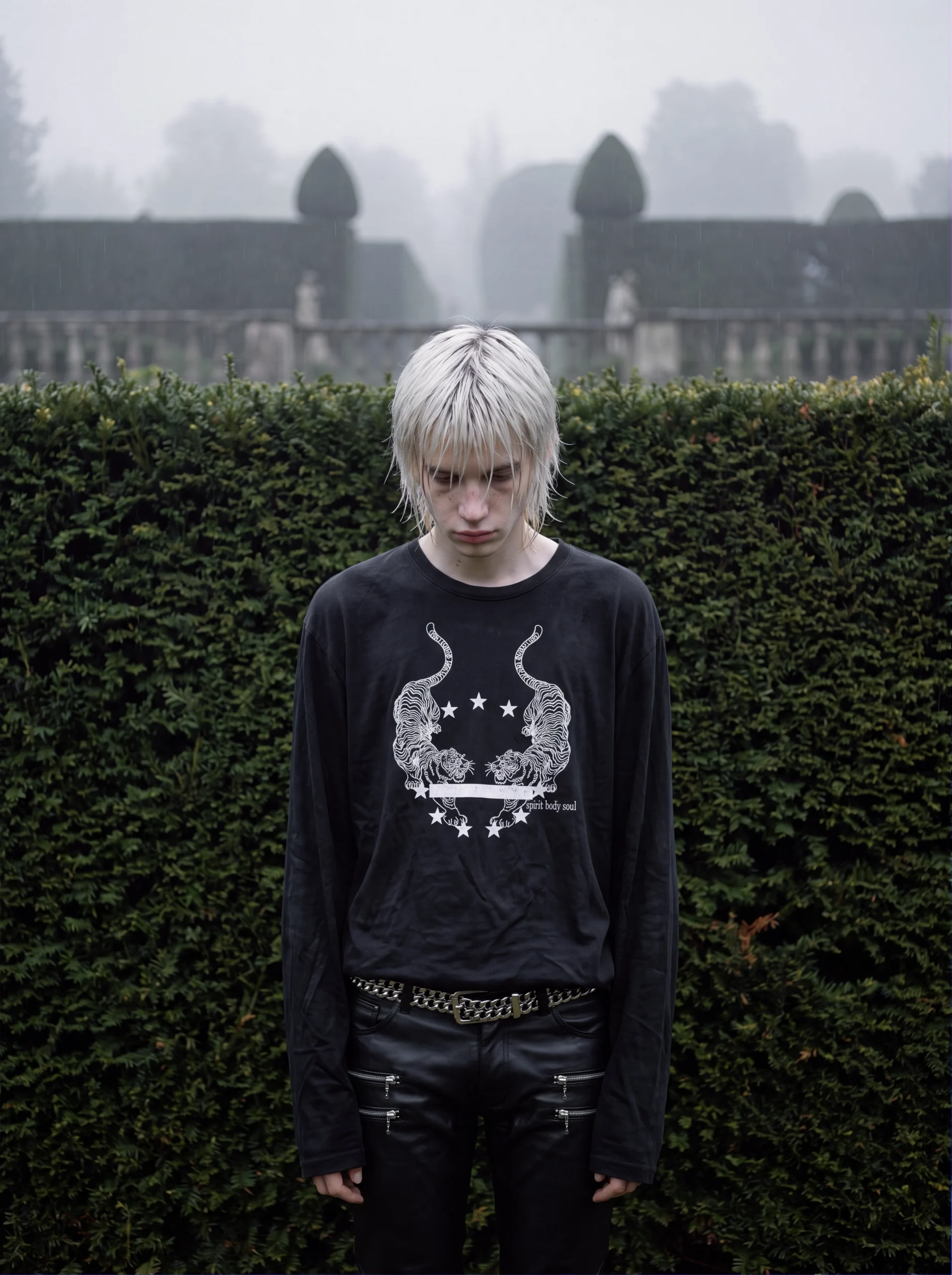 SPIRIT BODY SOUL LONGSLEEVE BLACK