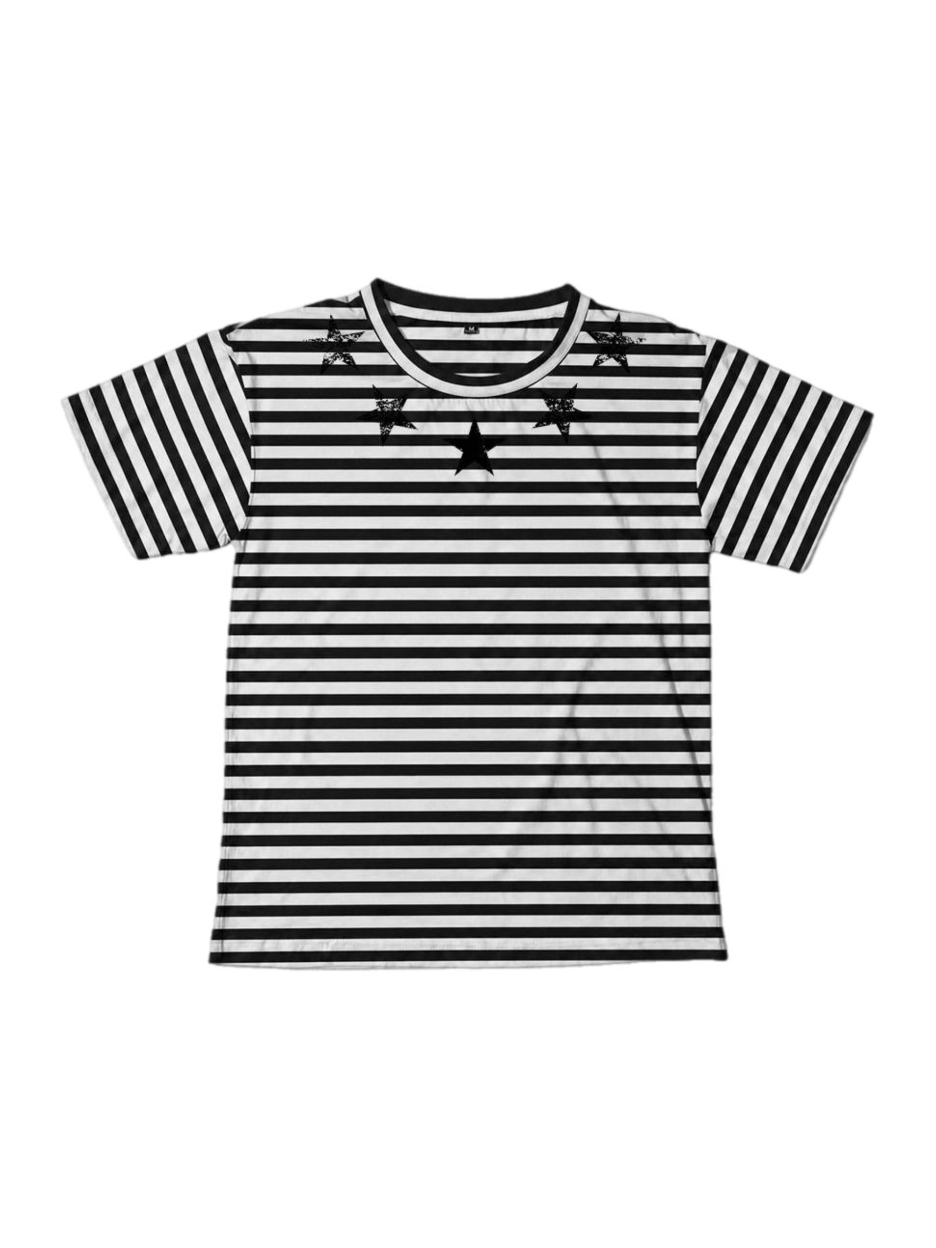 STARGAZING STRIPED T-SHIRT