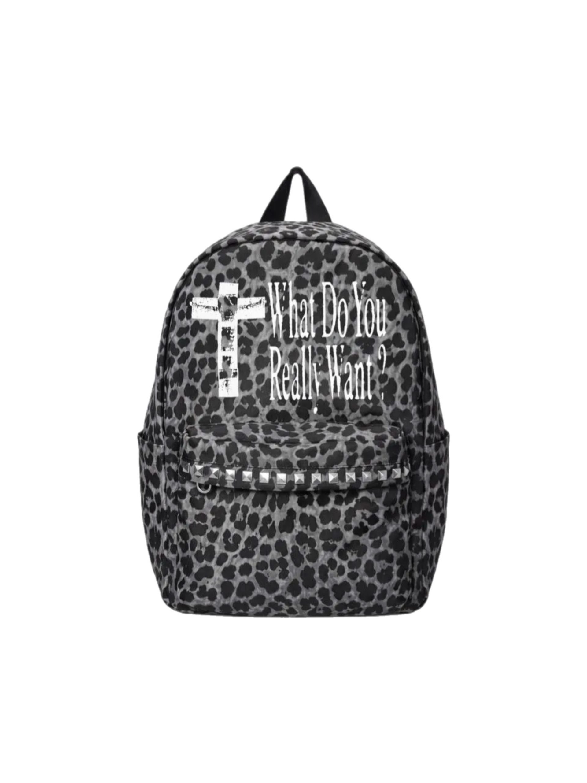 WHAT DO U REALLY WANT? BACKPACK