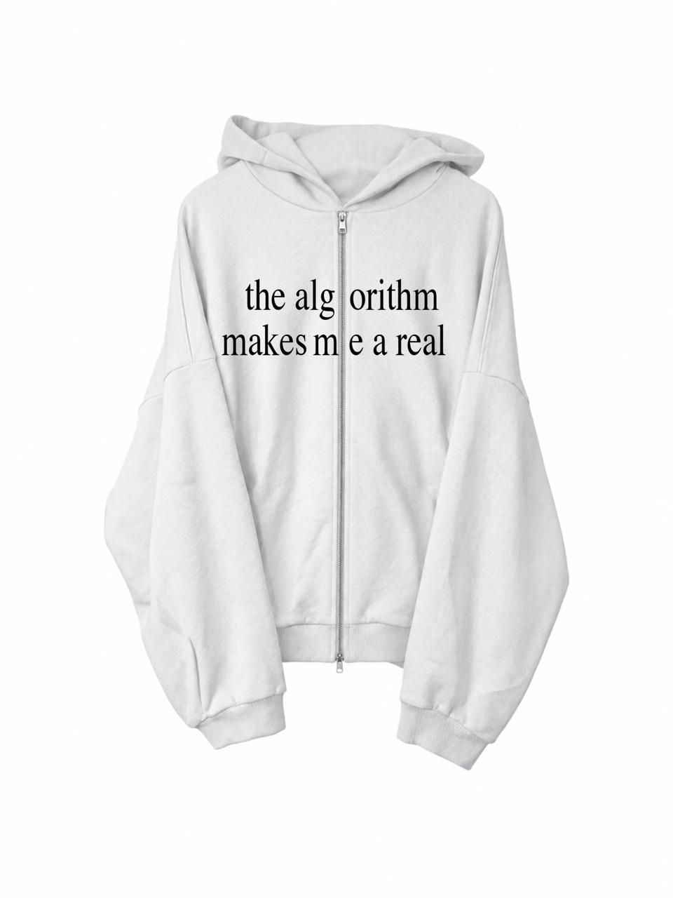 ALGORITHMS ZIP-UP HOODIE