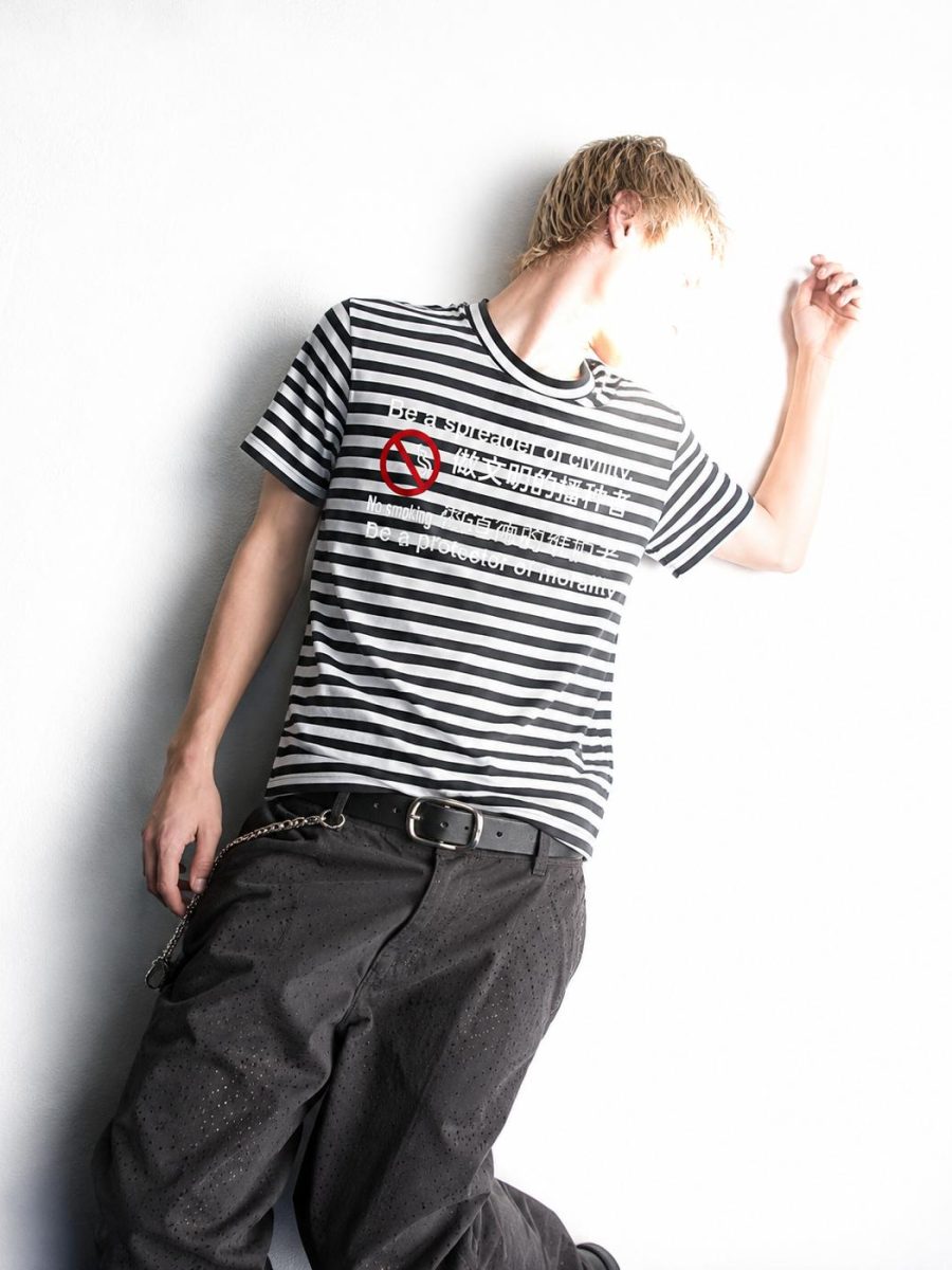CIVILITY STRIPED T-SHIRT