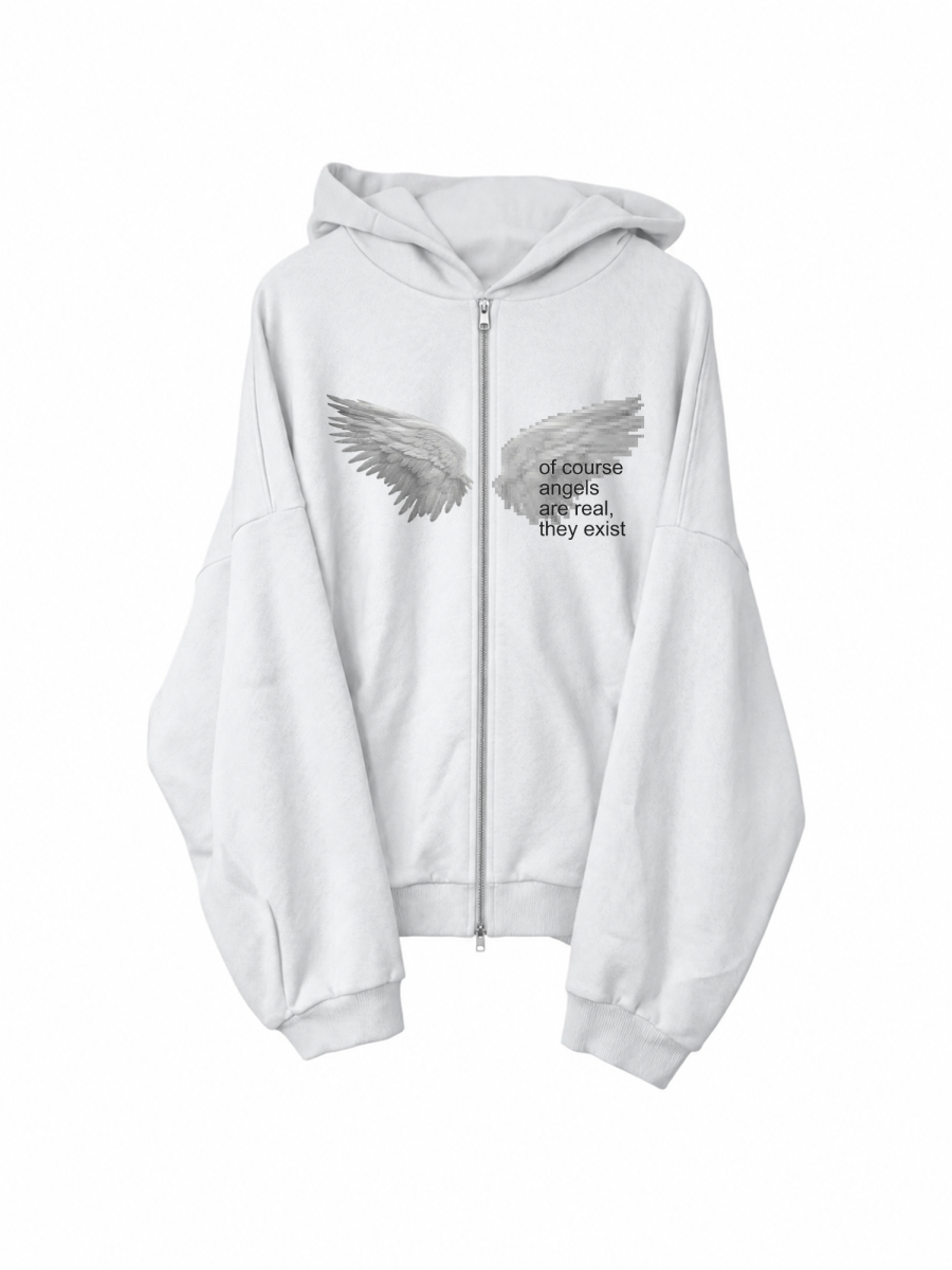 ANGELS ZIP-UP HOODIE