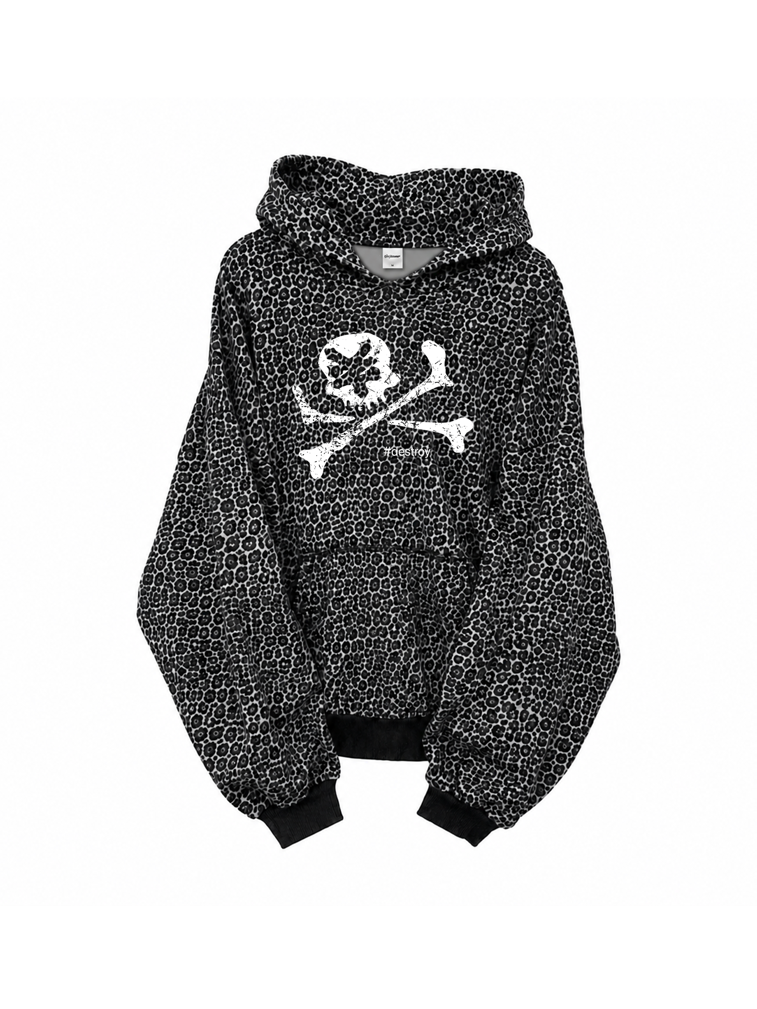 DESTROY LEOPARD HOODIE