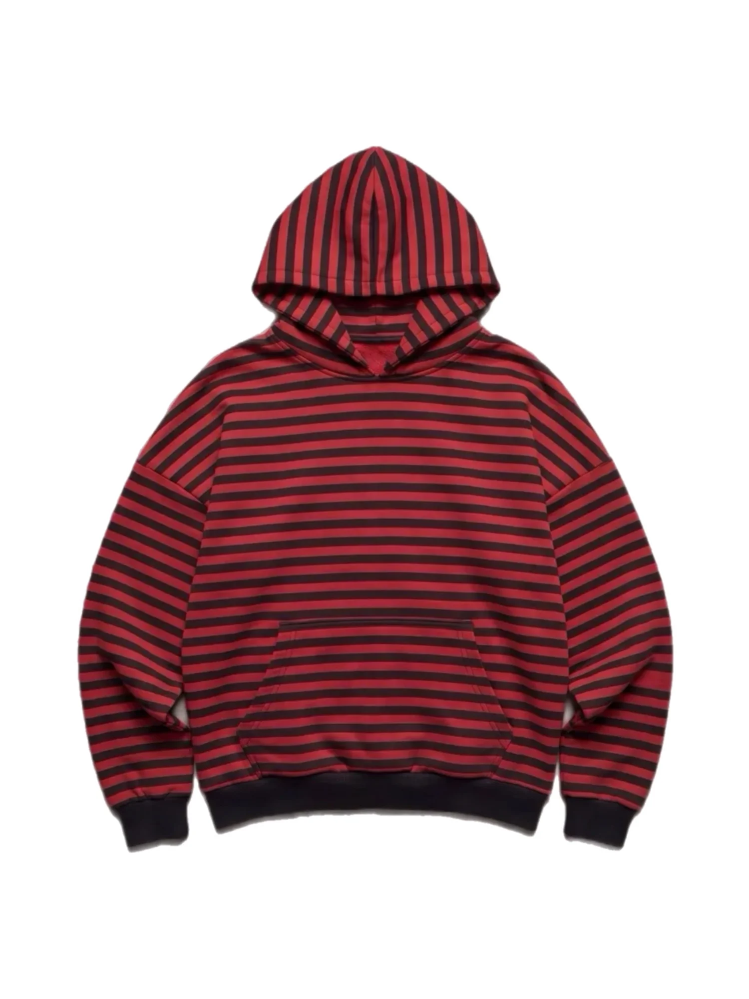 RED STRIPES HOODIE