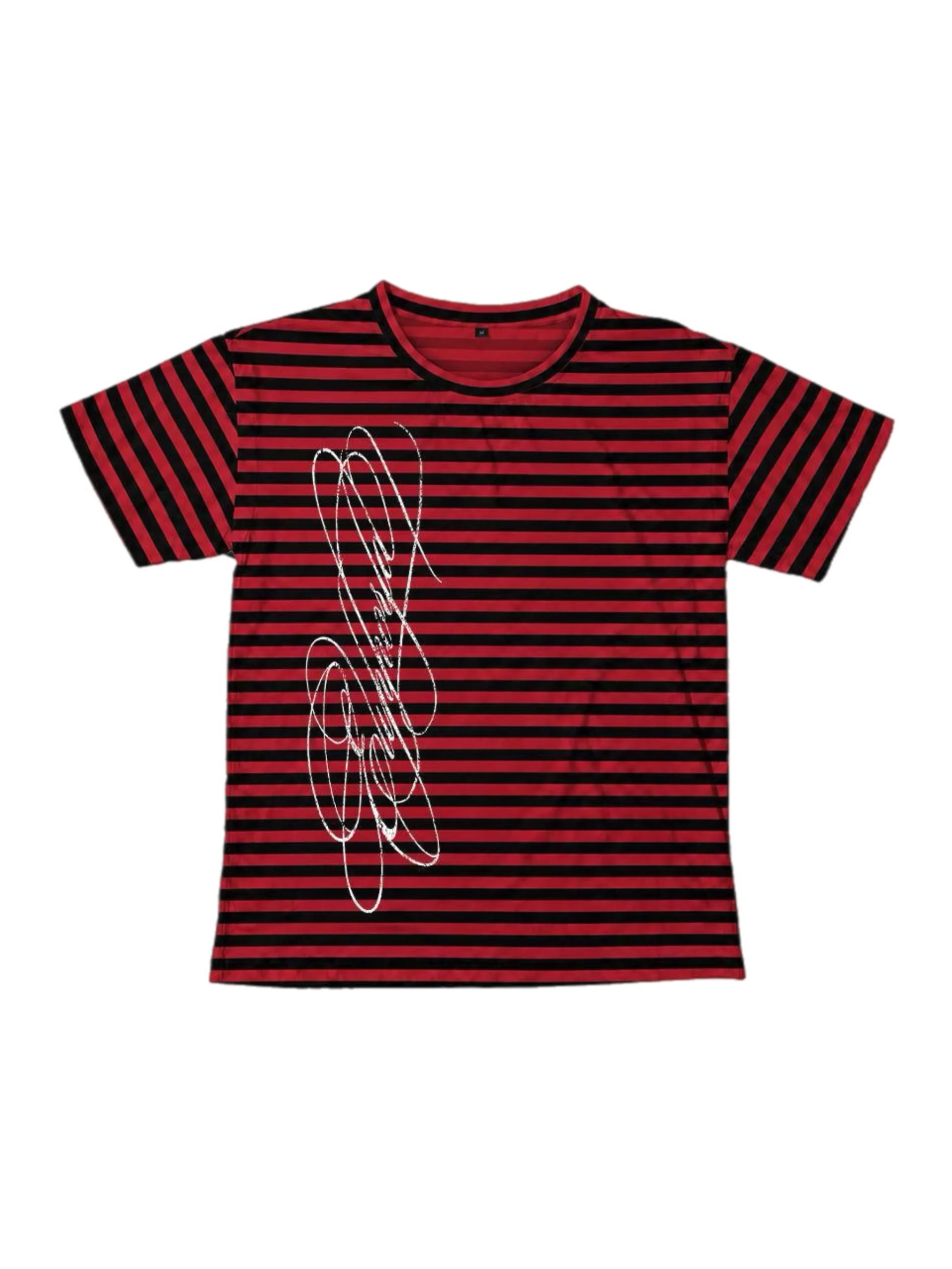 EUPHORIA RED STRIPED T-SHIRT
