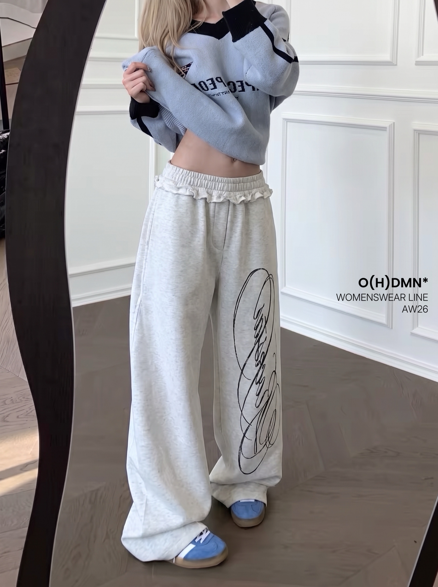 ROCKSTAR GRAY PANTS