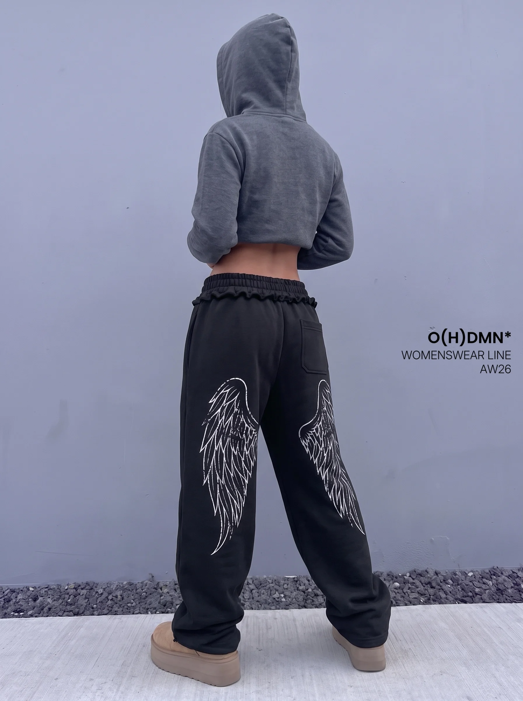 WINGS BLACK PANTS