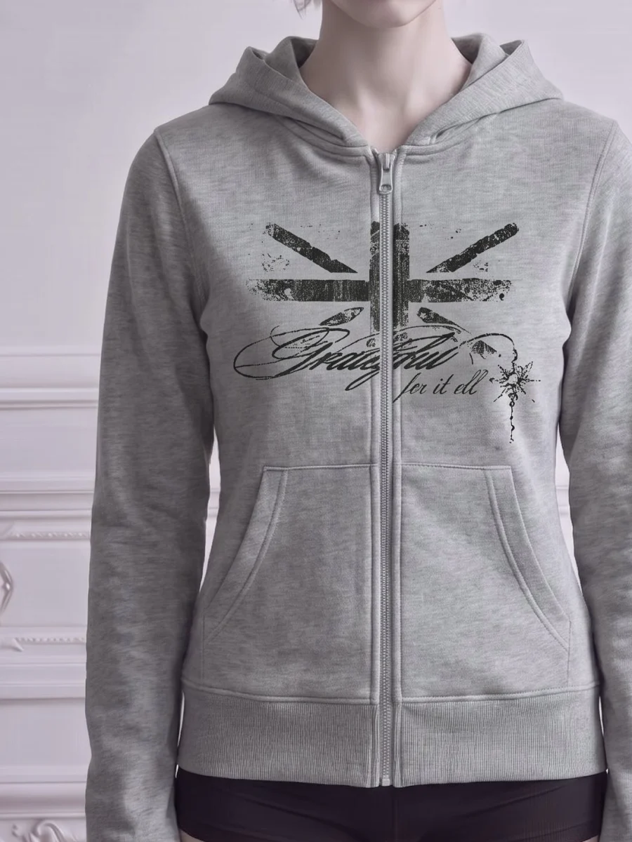 GRATITUDE SLIM ZIP UP