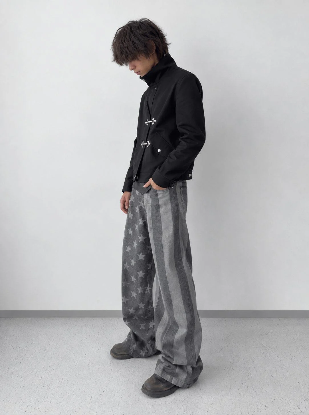 USA PRINTED JEANS