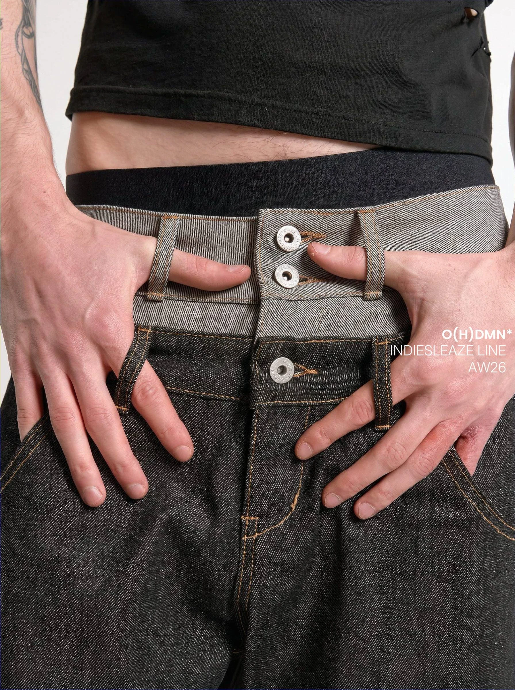 BRIT BUTTONED JEANS
